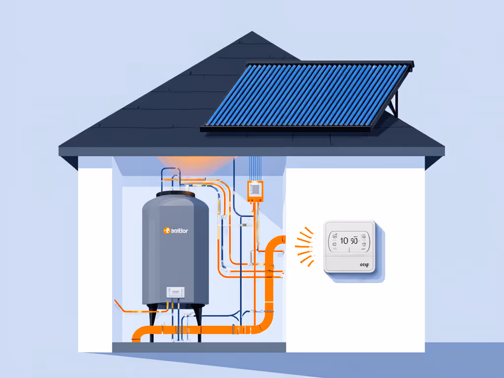 solar_thermal_controller_and_room_thermostat_coordination_diagram