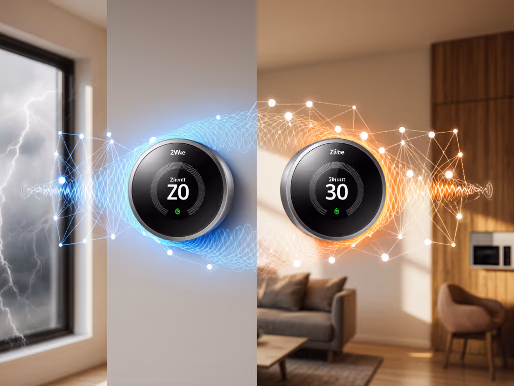 Trane Z-Wave vs Zigbee Thermostats: Protocol Reliability Test