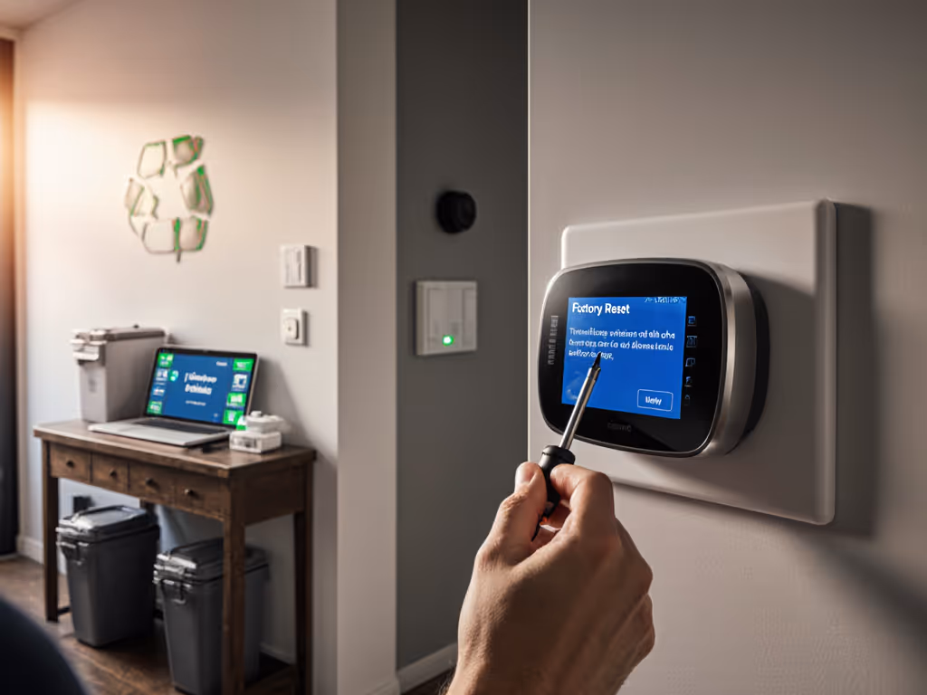 Smart Thermostat Disposal: Secure Data & Eco Guide